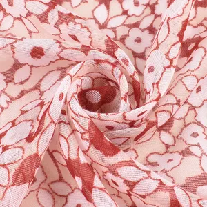 Осень/зима новый высококачественный Балийский шарф с цветочным принтом женский дышащий легкий шарф приемлемый для настройки
