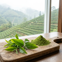 Poudre de thé vert matcha biologique chinois de qualité cérémoniale supérieure, pure origine, matcha moulu pour la santé