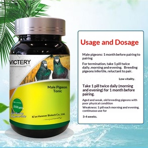 Productos Especiales para el Cuidado <span class=keywords><strong>de</strong></span> la Salud <span class=keywords><strong>de</strong></span> <span class=keywords><strong>Palomas</strong></span> <span class=keywords><strong>de</strong></span> Competición Hannover Xiong Ge Bao Pigeon Industry Zhuang Jifa Breeding Potential - Product Image 4