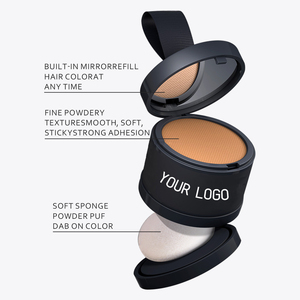 Personnalisé votre logo délié <span class=keywords><strong>poudre</strong></span> racine retouche la couleur des <span class=keywords><strong>cheveux</strong></span> pour la couverture grise chauve tache dissimulant la <span class=keywords><strong>poudre</strong></span> de <span class=keywords><strong>cheveux</strong></span> pour femmes et hommes - Product Image 4