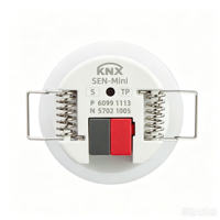 Détecteur de mouvement PIR miniature KNX SEN-Mini P 6099 1113 pour l'automatisation des bâtiments intelligents