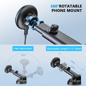 Supporto per Telefono Auto 2 in 1 di Alta Qualità: Montaggio su Bocchetta dell'Aria e Supporto a Ventosa per Cruscotto, Compatibile con Tutti gli Smartphone - Product Image 5