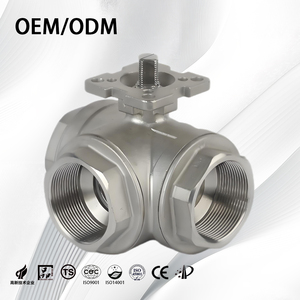 Nhà Máy Giá <span class=keywords><strong>3</strong></span> Cách Van Thép Không Gỉ Động Cơ Bóng Van Cổng Đầy Đủ <span class=keywords><strong>3</strong></span>/8 "1" Inch Của Nhãn Hiệu SS304 <span class=keywords><strong>3</strong></span> Cách Threaded Bóng Van - Product Image 5