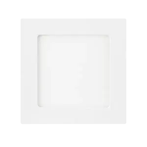 Downlight LED carré encastré 16W, lumière jaune, idéal pour l'éclairage intérieur et la décoration dans les maisons et les bureaux. - Product Image 2