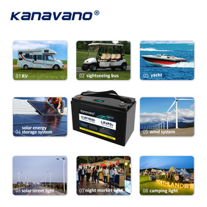12.8V LiFePO4 储能电池，带 BMS，100Ah，Kanavano 品牌，<span class=keywords><strong>3</strong></span> 年保修，3000 次循环，适用于家庭太阳能系统 - Product Image 5