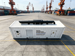 Générateur diesel conteneurisé de 40 pieds HQ |   Alimentation de secours industrielle à faible bruit et à déploiement rapide, certifiée CE - Product Image 2