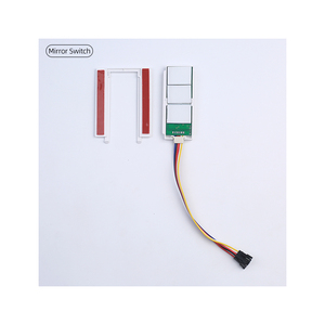 Công tắc cảm ứng ba nút thông minh 12V 5A 60W cảm biến cảm ứng độ sáng màu có thể điều chỉnh với chức năng chống sương mù cho gương phòng tắm - Product Image 2