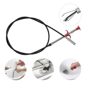 Fregadero de cocina, desagües, tubería de resorte, gancho de dragado, pinza limpiadora, drenaje de pelo, herramientas de dragado de alcantarillado - Product Image 5