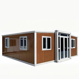 Conteneur extensible pliable à double aile avec accessoires de rénovation intégrés et personnalisables - Product Image 1