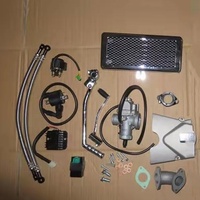 Pièces de moteur W190 Zongshen 4 temps, ensemble de moteur de moto, moteur horizontal 190CC Zs190