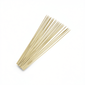 Brochetas Metaltex Shashlik, 100 Piezas, de Bambú Largo para Asar a la Parrilla - Product Image 2