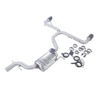 Silencieux Valvetronic Catback pour Golf 5 5GTI 5R, Golf 6 6GTI, Touran, Seat, Beetle, Scirocco MK5 MK6 Système d'échappement