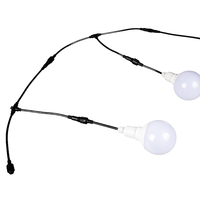 Boule de LED étanche haute luminosité 80mm Programmable Amusement Rgb DMX Dc24v Pixel lumière extérieure ampoule LED