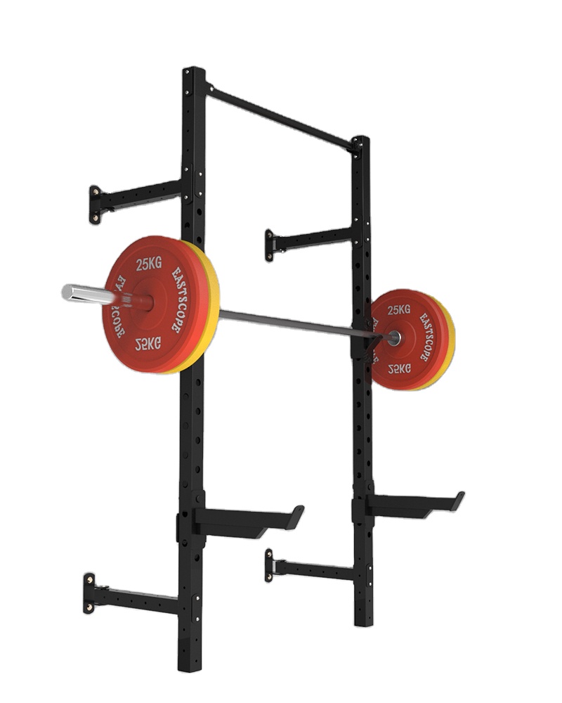 DZ050壁に取り付けられたスクワットラックマルチパワーラックケージ