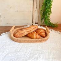 Panier à pain et plateau à fruits en bambou tressé à la main, pour la vente en gros, usage commercial, pour café, salon de thé, aromathérapie, pièce décorative minimaliste