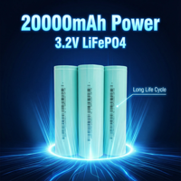 Batería Lifepo4 de 20000mAh, Celda de 3.2v, Alta Tasa de Descarga 2C/5C, Rendimiento Estable para Herramientas Eléctricas, Sistemas de Almacenamiento de Energía, Bicicletas Eléctricas y Dispositivos Industriales
