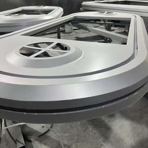 تصاميم معدنية معيارية مخصصة من الفولاذ المقاوم للصدأ لديكورات الحفلات والمقاهي وغرف الألعاب الإلكترونية وتجهيزات الغرف - Product Image 6