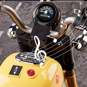 Tricycle électrique pour enfants, double transmission, rechargeable, voiture jouet avec siège pour enfants de 1 à 3 ans - Product Image 4