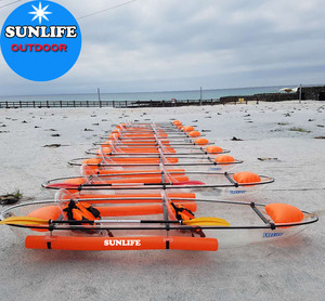 เรือคายัคใสสำหรับ 2 และ 3 คน ยี่ห้อซันไลฟ์ พร้อมหลังคาและโครงสำหรับติดตั้งมอเตอร์ - Product Image 3