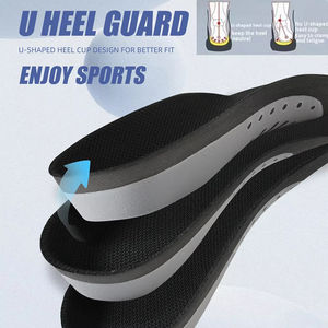 Semelles orthopédiques pour baskets, soutien de la voûte plantaire, gel EVA, absorption des chocs, confort, sport, course à pied, pieds plats, hommes et femmes - Product Image 6