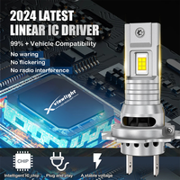 XVL Gran Oferta 4300K Mini H7 Led 360 Grados Faros Delanteros Automáticos H7 Bombillas Led para Coche Canbus Plug and Play