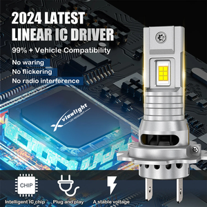 XVL Gran Oferta 4300K <span class=keywords><strong>Mini</strong></span> H7 <span class=keywords><strong>Led</strong></span> 360 Grados Faros Delanteros Automáticos H7 Bombillas <span class=keywords><strong>Led</strong></span> para Coche Canbus Plug and Play - Product Image 4