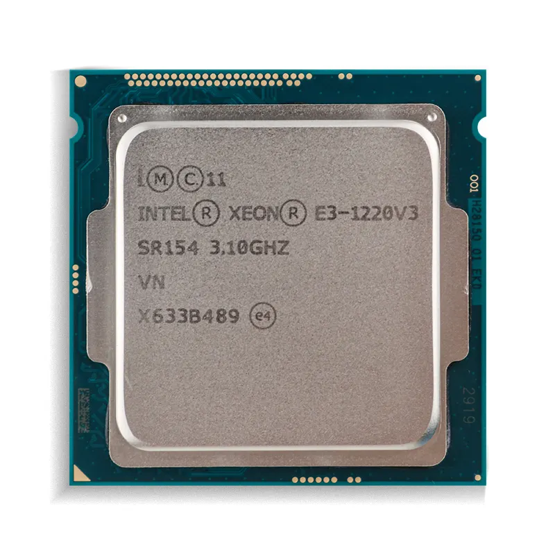 Procesador sed para CPU Intel, precio en China, E3-1220V3 S154 3,1 G80 80 80W quad-core L1150 para CPU Intel Xeon