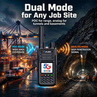 XUNLIBAO Pasokan Langsung Pabrik 9118 Global PoC+Analog GPS 4G LTE Radio PTT Walkie Talkie Tanpa Biaya Platform Seumur Hidup Dengan Kartu SIM