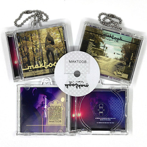 Mini CD musical personnalisé et créatif avec puce NFC inscriptible, style dessin animé, porte-clés et liens musicaux pour album - Product Image 5