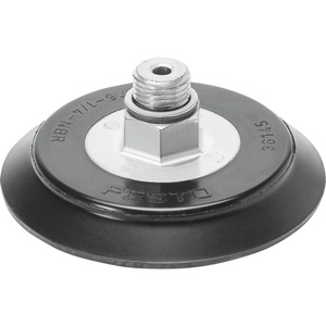 Almohadilla de Succión de Vacío de Silicona Integrada con Puerto Roscado Flexible Resistente a Altas Temperaturas, Diseño de Entrada Roscada de una Sola Pieza - Product Image 2