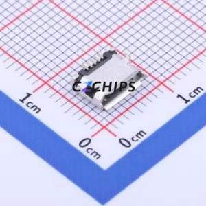 KH-MICRO6.4H-5PJ USB Connector SMD Connector ( Connector Type: Micro-B )( Protocol Standard: USB 2.0 )( Gender: Female ) - Product Image 1