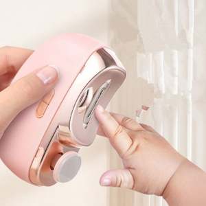 1 Pcs Electric Automatic <b>Nail</b> Trimmer <b>for</b> Adult Finger and <b>Toe</b> Pedicure Multi-Function Portable <b>Thick</b> <b>Nails</b> Cutter & Sharpener - Product Image 1