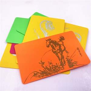 Carte NFC personnalisée 2026, carte de visite numérique NFC avec dorure or colorée - Product Image 4