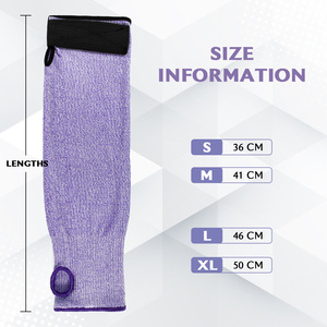 13 đo A9 cắt kháng tay áo cánh tay với ngón tay cái <span class=keywords><strong>l</strong></span>ỗ và móc điều chỉnh và vòng <span class=keywords><strong>l</strong></span>ặp đóng cửa - Product Image 6