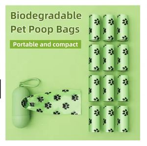 Bolsas Biodegradables para Excremento de Perro con Logotipo Personalizado, Bolsas de Almidón de Maíz para Desechos de Mascotas, Bolsas Aromatizadas para Perros - Product Image 4