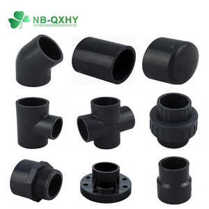 Nbqxhy 1/2 "-4" ฝาท้ายสีเทา cpvc upvc ASTM ฟิตติ้งท่อแรงดัน Pn16 SCH80 - Product Image 3