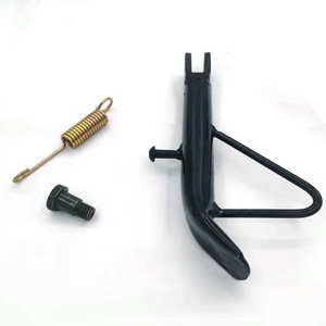 Support latéral pour véhicule électrique, cadre de stationnement en métal noir pour scooter et moto électrique, type 14 à 24 - Product Image 1