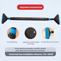 Barres de traction télescopiques multifonctions en acier pour exercices de fitness à domicile, à fixer sur le cadre de porte