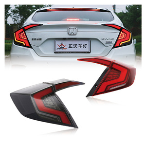 ร้อนขายประเทศจีนอุปทานโรงงานนำโคมไฟหางสำหรับ Hondas Civics <span class=keywords><strong>2019</strong></span> - Product Image 1