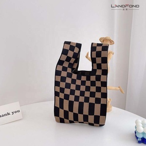 Hediyeler kadınlar için benzersiz özel doğum günü genç kız arkadaş plaj moda sevimli tasarım örme kanvas çanta Retro çanta - Product Image 6