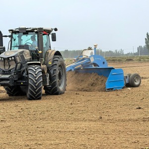 Tự động kéo nông nghiệp máy kéo leveler bánh xe scraper học sinh lớp kính thiên văn xẻng Heavy-Duty thép cho GPS/Laser Land san lấp mặt bằng - Product Image 5