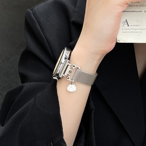 Nueva <span class=keywords><strong>correa</strong></span> de metal con hebilla magnética para <span class=keywords><strong>mujer</strong></span>, adecuada para <span class=keywords><strong>Huawei</strong></span> gt5/6watchgt4 <span class=keywords><strong>watch</strong></span> chain 5progt3/<span class=keywords><strong>2</strong></span> - Product Image 4