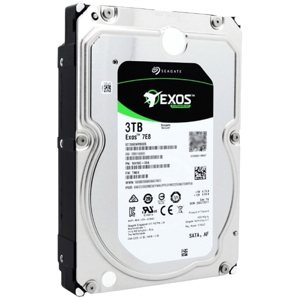 1 Brand New Original Item Enterprise Capacity 3tb Internal, 7200 Rpm, 3.5 Inch (st3000nm0005) Hdd Plc