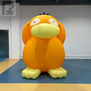 Décoration Géante Gonflable LED 3m (10ft) en Tissu Oxford, Motif Psyduck Attrayant, pour Grandes Ouvertures de Magasins/Centres Commerciaux, Zones Anime, Festivals - Product Image 1