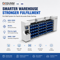 Sistema de Almacenamiento de Alta Velocidad para Logística de Comercio Electrónico, Capacidad Personalizable para Clasificación Automatizada de Pedidos en Almacén