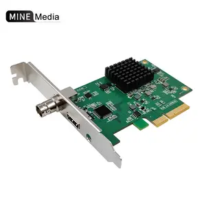 उच्च प्रदर्शन अल्ट्रा कम विलंबता PCIe 1080p HDMI के लिए SDI वीडियो पर कब्जा कार्ड