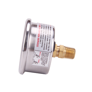 2นิ้วเติมน้ำมันตัวกรองสระว่ายน้ำเครื่องวัดความดัน,Back Mount, 1/4นิ้วท่อ - Product Image 2