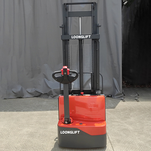 Electric Pallet Stacker with Reliable Engine and <b>Pump</b> Forklifts Core Components for Manufacturing Plants and Farms - Product Image 4