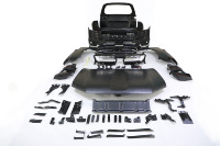 Kit d'amélioration d'accessoires automobiles YBJ pour PRADO FJ120 2003-2009 Restlye pour Land Cruiser LC300 2022-2024 Phares LED LC120 Kit carrosserie