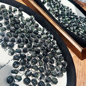 Cuentas de 16mm con efecto de cielo estrellado de ensueño, Ojo de Gato brillante, cuentas sueltas DIY para fabricación de joyas, correa de teléfono, pulsera, accesorios artesanales - Product Image 3